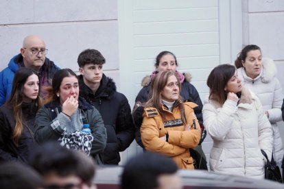 Minuto de silencio en Zaratán por el fallecimiento de Sebas, jugador de categorías inferiores del equipo de fútbol del municipio. -PHOTOGENIC