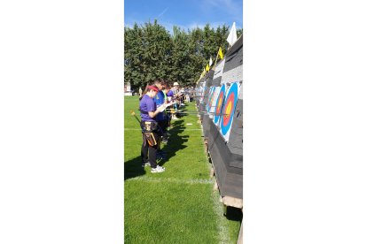 Imagen de los Campeonatos de España Universitarios en la modalidad de tiro con arco. / M. G. EGEA