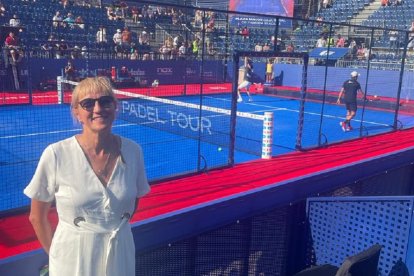 Bitxori Barcina, ayer en el Valladolid Master. / EL MUNDO