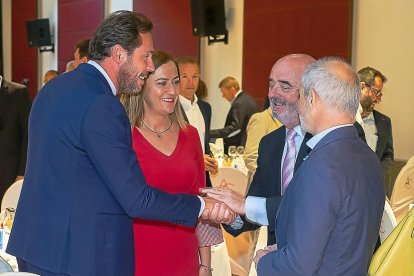 Óscar Puente, Virginia Barcones, Jorge Zurita y Víctor Caramanzana.