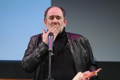 VALLADOLID. 04/03/23. PHOTOGENIC. El actor Karra Elejalde recibe el Roel de Honor de las 36ª SECIME