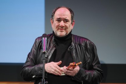 El actor Karra Elejalde recibe el Roel de Honor de las 36ª SECIME. PHOTOGENIC