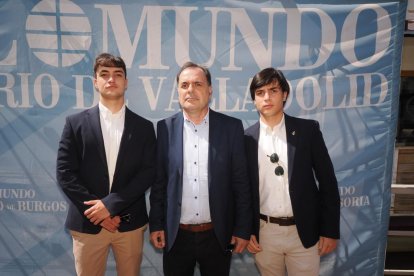 Jorge Sánchez, Gonzalo Palencia y Julio Sánchez de Grupo Palencia Empresas.- PHOTOGENIC