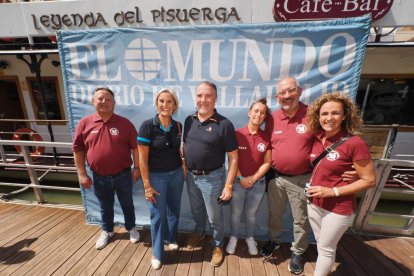José Manuel Navas y sus acompañantes de Pingüinos.- PHOTOGENIC