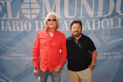 Adrián Luquero de Construcciones Luquero y Pedro del Barrio, escritor y comentarista de la COPE de programas deportivos.- PHOTOGENIC