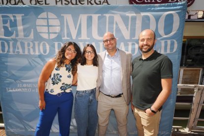 Alba López, Carolina Diez, Román Cid de Ribera y Jesús Garrobo de Edigrup.- PHOTOGENIC