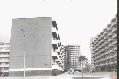 Calle Joaquín Velasco Martín en los años 80 del siglo XX.- ARCHIVO MUNICIPAL DE VALLADOLID
