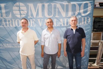 Julián Arroyo, José María Redondo y Juan Carlos García de ASVEPREVA.- PHOTOGENIC