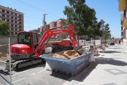 Obras calle Estación.- J.M. LOSTAU