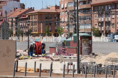 Obras calle Guipúzcoa.- J.M. LOSTAU