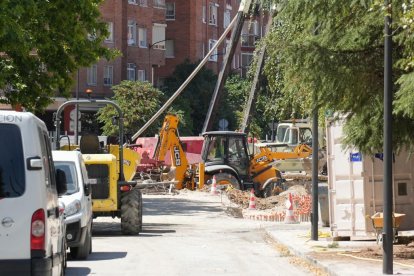 Obras calle Guipúzcoa.- J.M. LOSTAU