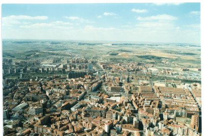 Panorámica de Valladolid. Casco histórico.-ARCHIVO MUNICIPAL VALLADOLID
