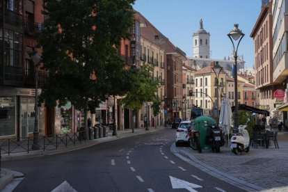 Calle Angustias en la actualidad.-J.M. LOSTAU