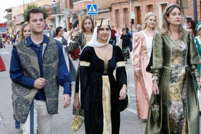 Recreación de la llegada de Carlos V a Valdestillas. -J.M. LOSTAU