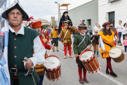 Recreación de la llegada de Carlos V a Valdestillas. -J.M. LOSTAU