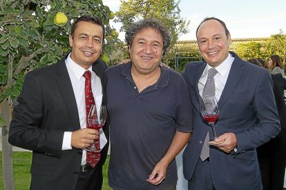 Ángel Anocíbar y Carlos Villar.