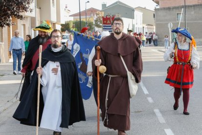 Recreación de la llegada de Carlos V a Valdestillas. -J.M. LOSTAU