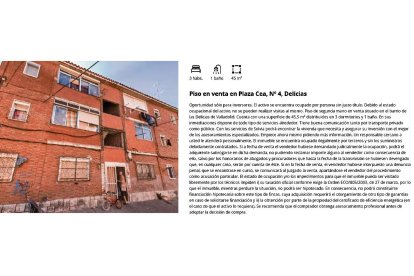 Piso en venta en la plaza Cea.- E. M.