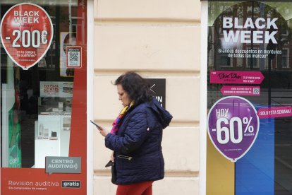 Valladolid se prepara para el Black Friday.- ICAL