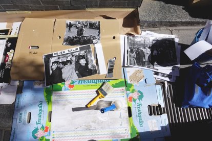 Material de trabajo del vallisoletano. | G. M.
