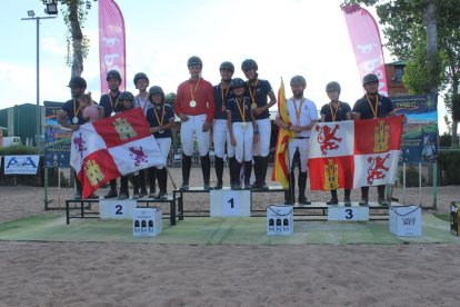 Podio medallistas individuales
