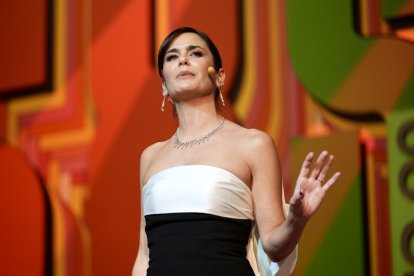 La presentadora Elena Sánchez. / PHOTOGENIC