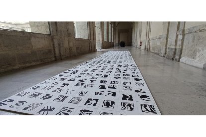 Imagen de las estampas de 'Un camino'.