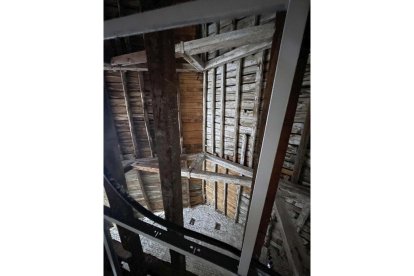 Estado actual del Teatro Lope de Vega de Valladolid. Edificio María de Molina - FOTO CEDIDA POR EL ESTUDIO CONTEXTOS DE ARQUITECTURA Y URBANISMO