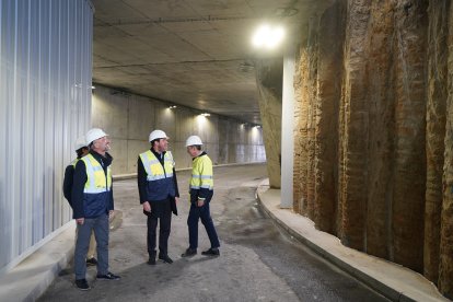 Imagen del nuevo túnel de Panaderos, a punto de abrir para el público. E.M.