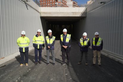 Imagen del nuevo túnel de Panaderos, a punto de abrir para el público. E.M.