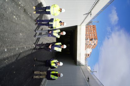 Imagen del nuevo túnel de Panaderos, a punto de abrir para el público. E.M.