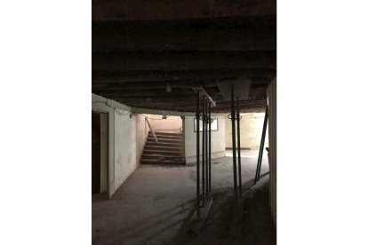 Estado actual del Teatro Lope de Vega de Valladolid, deambulatorios.-FOTO CEDIDA POR EL ESTUDIO CONTEXTOS DE ARQUITECTURA Y URBANISMO