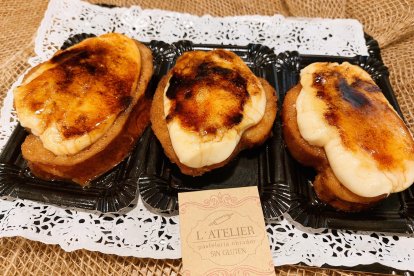 Torrijas de crema tostada de L'Atelier.- E.M.