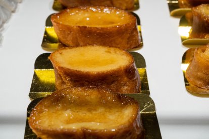 Las torrijas de la confitería El Bombón.- PHOTOGENIC