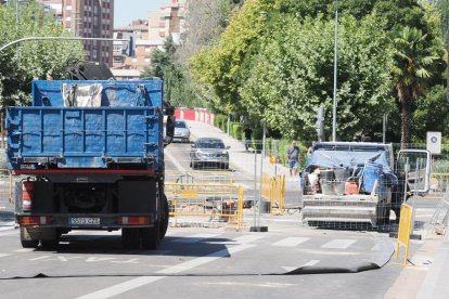 Obras en la Plaza de Poniente en el centro de Valladolid.- PHOTOGENIC