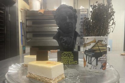 Pastel de los Goya. E. M.
