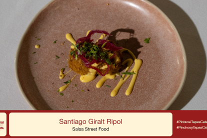 Croqueta de Cochinita Pibil' de Salsa Street Food de Barcelona