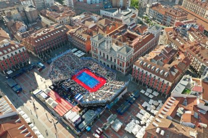 Imágenes de las semifinales del World Pádel Tour Valladolid 2023. / WPT