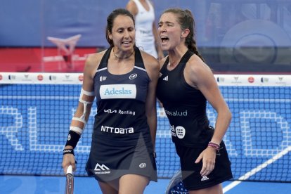 Imágenes de las semifinales del World Pádel Tour Valladolid 2023. / PHOTOGENIC