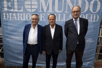 Emilio Reyero, Mario Amilivia y Miguel Ángel Jiménez.  / PHOTOGENIC