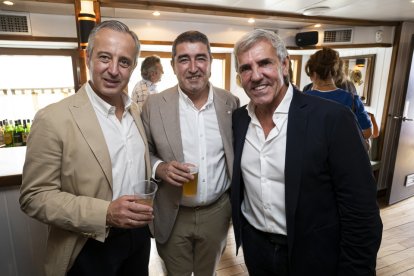Pablo Sáez, Pablo Lago y José Moro.  / PHOTOGENIC