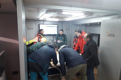 Operativo de búsqueda de la aeronave desaparecida. - 112 CYL
