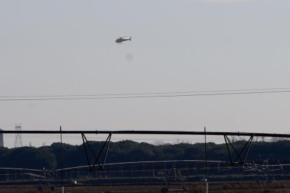 Operativo de búsqueda de la aeronave desaparecida a dos kilómetros de San Miguel del Pino. - J. M. LOSTAU
