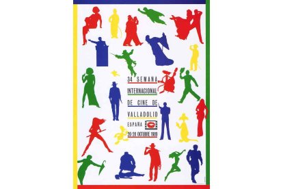 Cartel de la Seminci de 1989.- E. M.