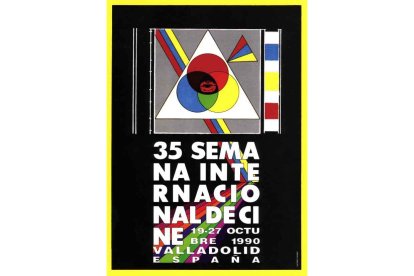 Cartel de la Seminci de 1990.- E. M.
