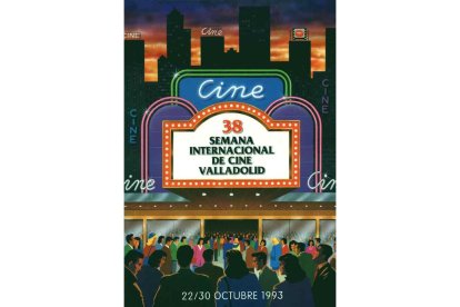 Cartel de la Seminci de 1993.- E. M.