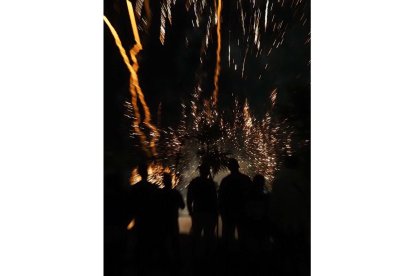 Fuegos artificiales de las Fiestas de Valadolid. Lunes, día 5. PHOTOGENIC