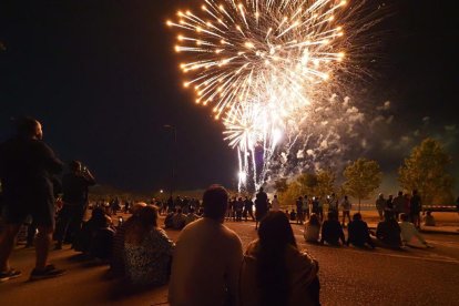 Fuegos artificiales de las Fiestas de Valadolid. Lunes, día 5. PHOTOGENIC