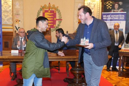 Entrega de los Premios Valladolid Ciudad Deportiva. / LOSTAU