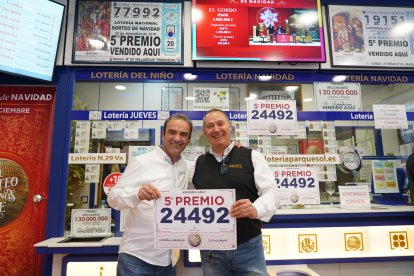 Un quinto premio vendido en una administración de Parquesol en Valladolid. - ICAL